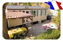 Mobile Home Caravan confort - Camping Port Grimaud Saint Tropez French Riviera
